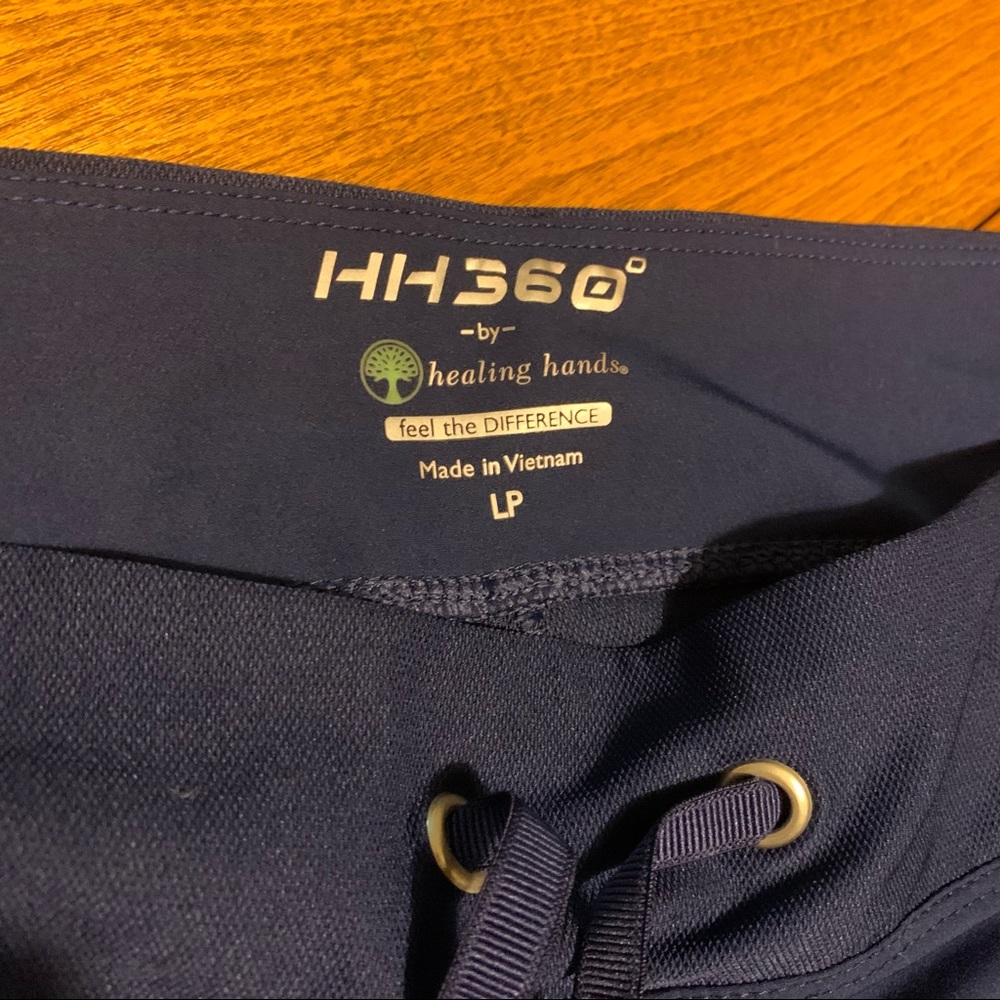 HH360 healing hands scrubs pants, Blue LP